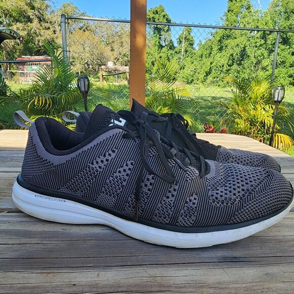 APL Athletic Propulsion Labs Techloom Pro Running Shoes Heather Gray US Size 13 - Picture 1 of 16
